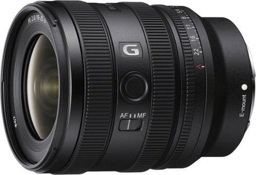 Sony FE 16-25mm F2.8 G Wide zoom lens for E-mount Cameras - Black
