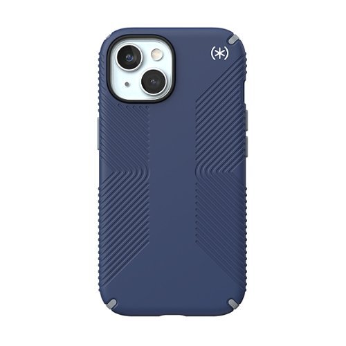 Speck - Presidio2 Grip Case for Apple iPhone 15/14/13 - Coastal Blue