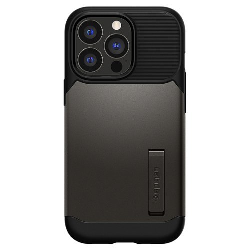 Spigen - Slim Armor Case for Apple iPhone 13 Pro - Gunmetal