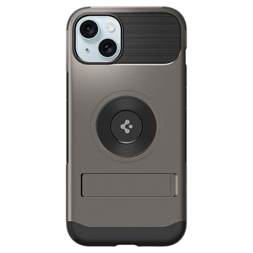 Spigen - Slim Armor MagFit Case for Apple iPhone 15 Plus/14 Plus - Gunmetal