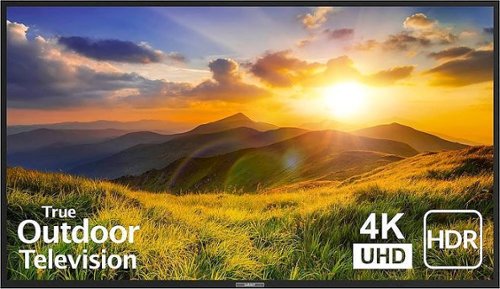 SunBriteTV - Signature 2 Series 75" Class LED Outdoor Partial Sun 4K UHD TV