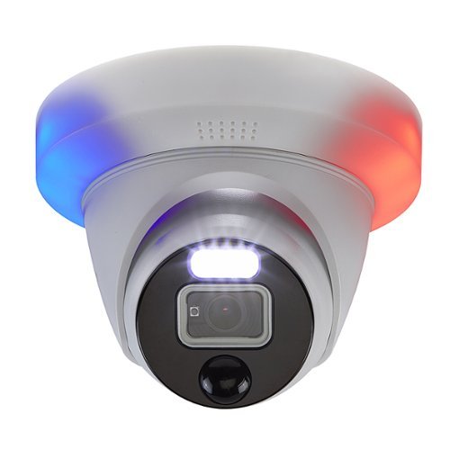 Swann - 4K Home DVR Add-On Dome Camera - White