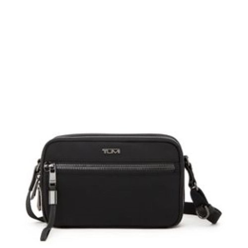 TUMI - Voyageur Langley Crossbody Messenger Bag - Black/Gunmetal