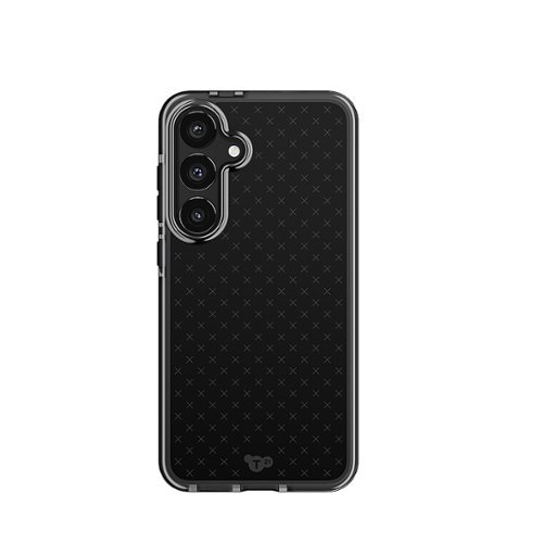 Tech21 - EvoCheck Case for Samsung Galaxy S24+ - Smokey/Black