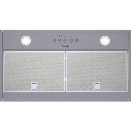 Thermador - 36" Masterpiece Series Range Hood Custom Insert - Stainless Steel