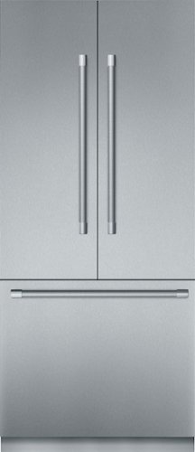 Thermador - Freedom Collection 19.4 Cu. Ft. French Door Built-in Smart Refrigerator - Custom Panel Ready