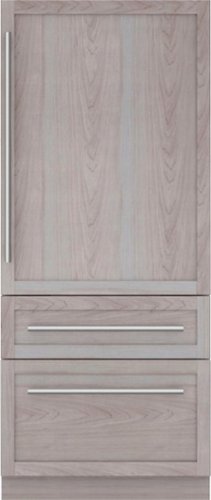 Thermador - Freedom Collection 20. 2 Cu. Ft. Bottom Freezer Built-in Smart Refrigerator with Internal Water Dispenser - Custom Panel Ready