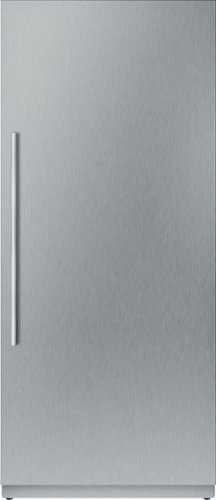 Thermador - Freedom Collection 20.6 Cu. Ft. Column Built-In Smart Refrigerator - Custom Panel Ready