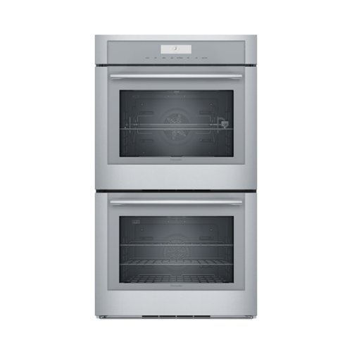 Thermador - Masterpiece Series 30" Built-In Double Electric Convection Wall Oven with Wifi - Stainless Steel