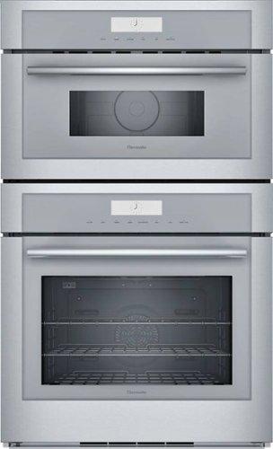 Thermador - Masterpiece Series 30" Built-In Electric Convection Wall Oven with Built-In Microwave - Stainless Steel