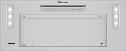 Thermador - Masterpiece Series 30" Convertible Custom Insert Range Hood, 600 CFM, Home Connect - Stainless Steel