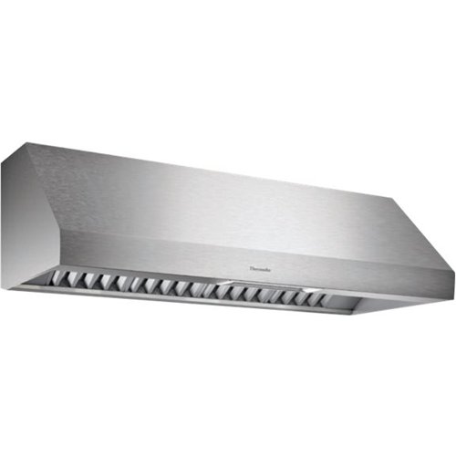 Thermador - PROFESSIONAL SERIES 60" Externally Vented Range Hood - Stainless Steel