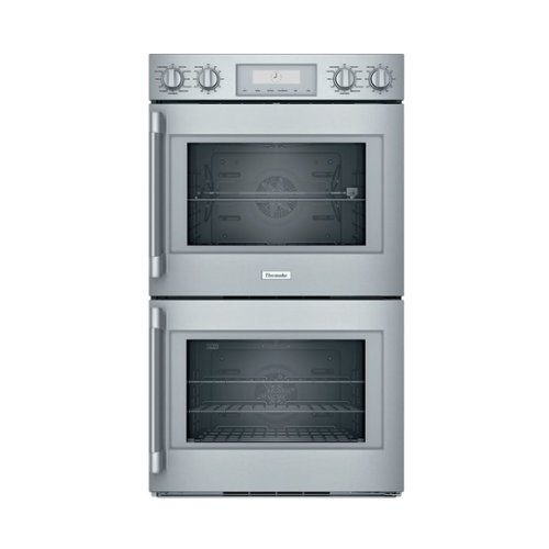 Thermador - Professional Series 30" Built-In Double Electric Convection Wall Oven - Stainless Steel