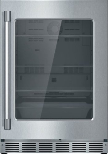Thermador - Professional Series 4.9 Cu. Ft. Built-In Under-Counter Refrigerator - Stainless Steel