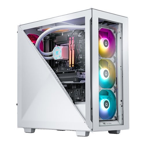 Thermaltake - Avalanche i477T Gaming Desktop - Intel Core i7-13700KF - 32GB Memory - NVIDIA GeForce RTX 4070 Ti Super 2TB SSD - White