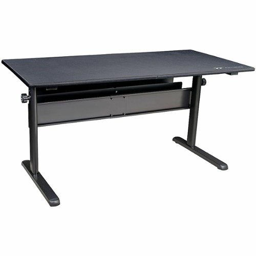 Thermaltake - Level 20 GT Battlestation Gaming Desk - Black