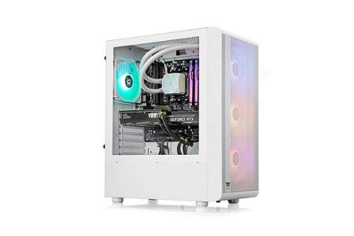 Thermaltake - Quartz 360T Gaming Desktop - AMD Ryzen 7 7700X - 16GB Memory - NVIDIA GeForce RTX 3060 Ti - 1TB SSD - White