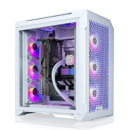 Thermaltake - View C i4790 Gaming Desktop-14th Gen Intel Core i9-14900KF-64GB Memory-NVIDIA GeForce RTX 4090-4TB M.2 NVMe M.2 - White