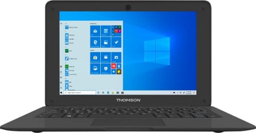 Thomson - Geek Squad Certified Refurbished NEO 10.1" Laptop - Intel Atom - 4GB Memory - 64GB eMMC - Black