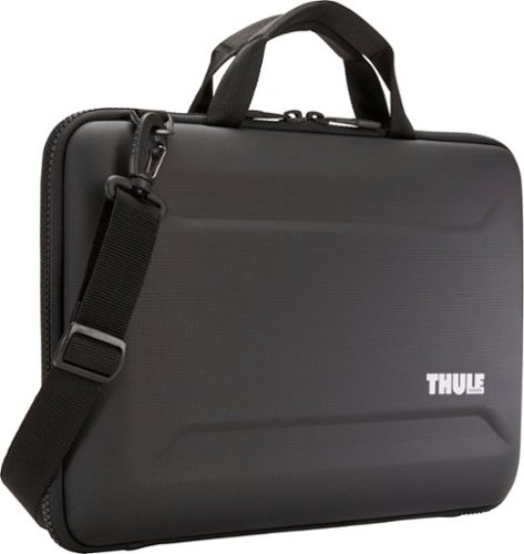 Thule - Gauntlet 4 Attaché Briefcase for all 16" Apple MacBook Pro Models, all 15" Apple MacBook Pro Models & 14.1" PC & Laptops - Black