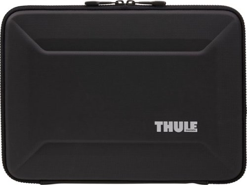 Thule - Gauntlet Laptop Sleeve Laptop Case for 14" Apple MacBook Pro, 13" Apple MacBook Pro, Air, PCs, Laptops & Chromebooks - Black