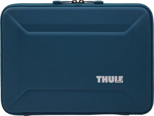Thule - Gauntlet Laptop Sleeve Laptop Case for 14" Apple MacBook Pro, 13" Apple MacBook Pro, Air, PCs, Laptops & Chromebooks - Blue