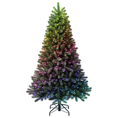Twinkly - 6ft Pre-Lit Smart Light Regal Tree with 435 RGB LEDs - Multi