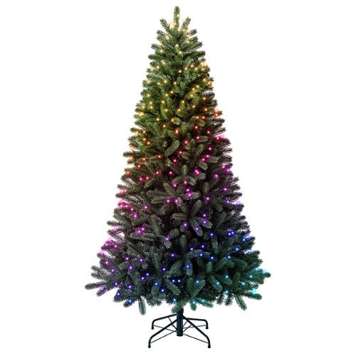 Twinkly Smart Light Regal Pre-lit Tree 7ft 435 RGB+W LED - Multi