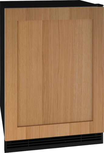 U-Line - 1 Class 4.2 Cu. Ft. Undercounter Refrigerator with 1.5 cu. ft. Freezer - Custom Panel Ready