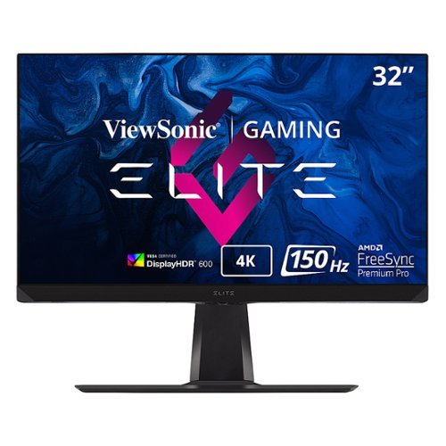 ViewSonic - ELITE XG320U 32" IPS LED 4K UHD FreeSync Gaming Monitor (DisplayPort, HDMI, USB) - Black