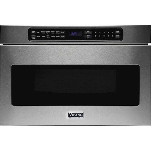 Viking - 1.2 Cu. Ft. Built-In Microwave - Stainless Steel