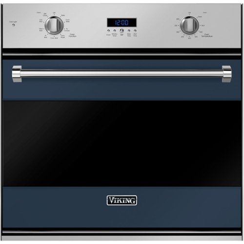 Viking - 3 Series 30" Built-In Single Electric Convection Oven - Slate Blue