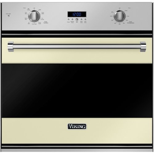 Viking - 3 Series 30" Built-In Single Electric Convection Oven - Vanilla Cream