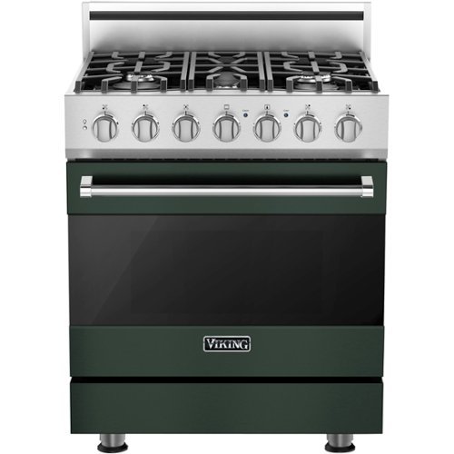 Viking - 3 Series Freestanding Gas 30" Range - Blackforest Green