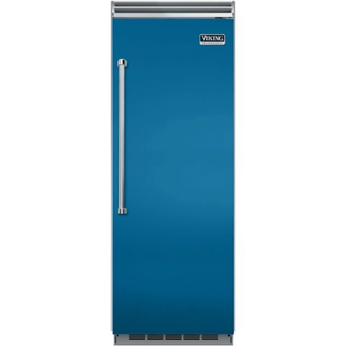 Viking - Professional 5 Series Quiet Cool 17.8 Cu. Ft. Built-In Refrigerator - Alluvial Blue