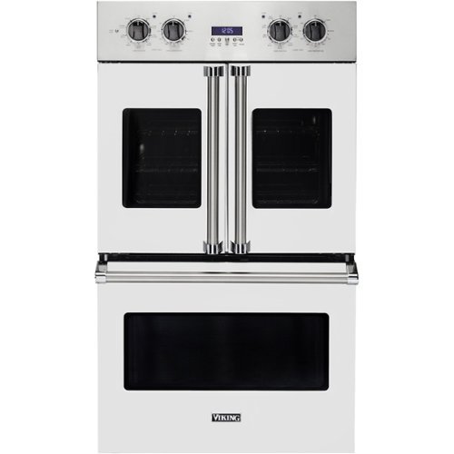 Viking - Professional 7 Series 30" Built-In Double Electric Convection Wall Oven - Frost White