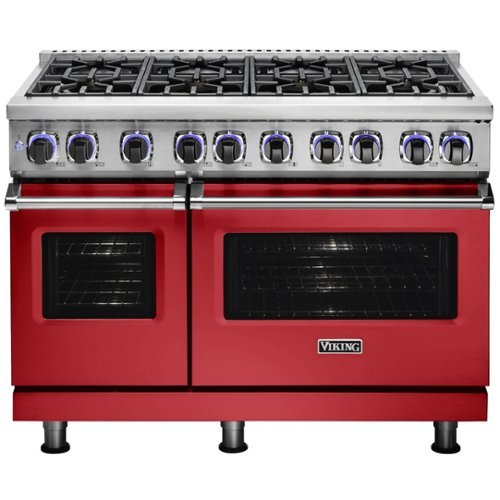 Viking - VGR Freestanding 7-Series Gas 48"W Range - San Marzano Red