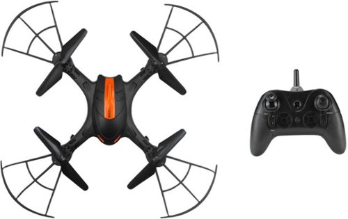 Vivitar - Fly View Drone with Camera - Black