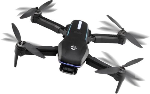 Vivitar - Sky Hawk 4K Drone with Built-in Wifi - Black