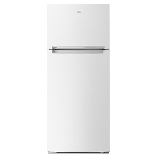 Whirlpool - 17.7 Cu. Ft. Top-Freezer Refrigerator - White