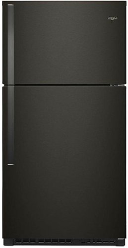 Whirlpool - 21.3 Cu. Ft. Top-Freezer Refrigerator - Black Stainless Steel