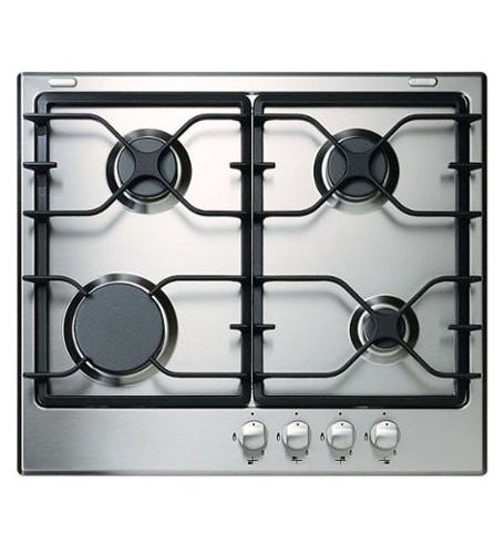 Whirlpool - 24" Built-In Gas Cooktop - Stainless Steel