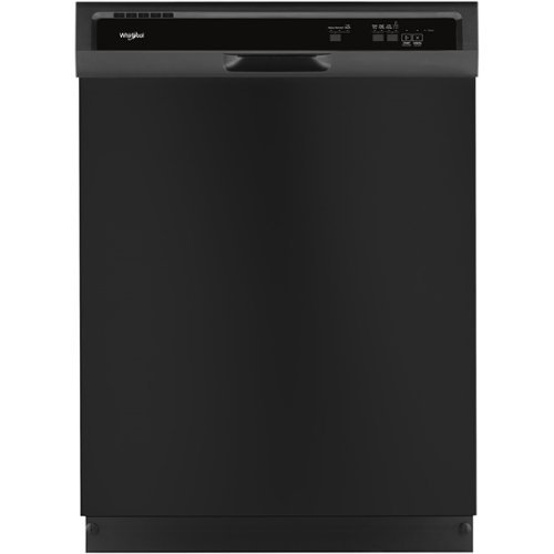 Whirlpool - 24" Tall Tub Built-In Dishwasher - Black