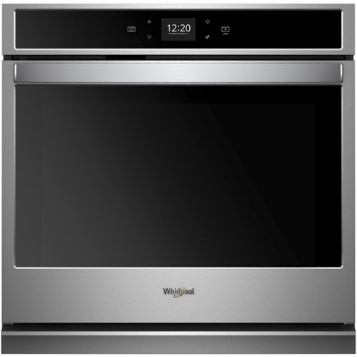 Whirlpool - 27" Built-In Single Electric Wall Oven - Stainless Steel