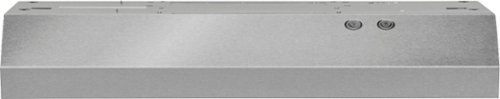 Whirlpool - 30" Externally Vented Range Hood - Stainless Steel