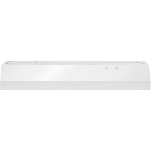 Whirlpool - 30" Externally Vented Range Hood - White