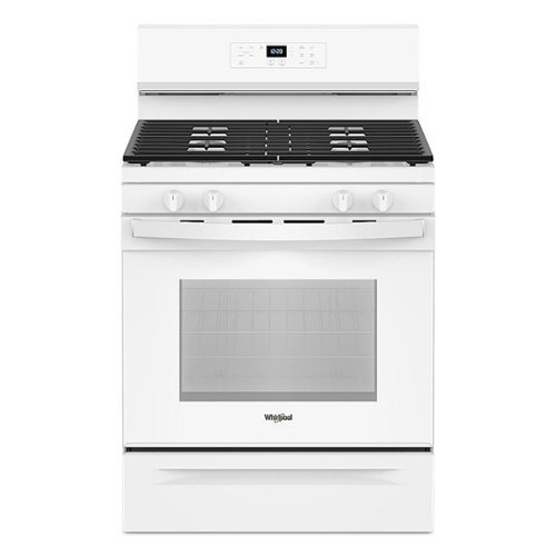 Whirlpool - 5.3 Cu. Ft. Freestanding Gas Range with Cooktop Flexibility - White