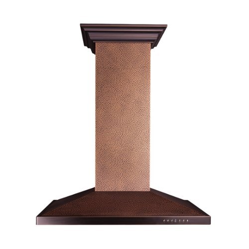 ZLINE - Designer Copper 30" Externally Vented Range Hood - Stainless Steel