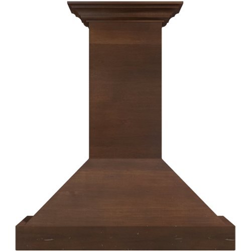 ZLINE - Designer Wood 36" Externally Vented Range Hood - Walnut/Antigua