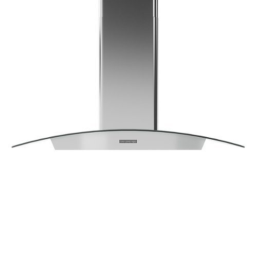 Zephyr - Brisas 30 in. 600 CFM Curved Glass Wall Mount Range Hood with LED Lights - Stainless Steel/Glass